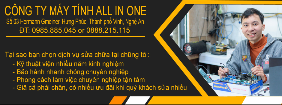 Sửa máy tính tại nhà chuyên nghiệp